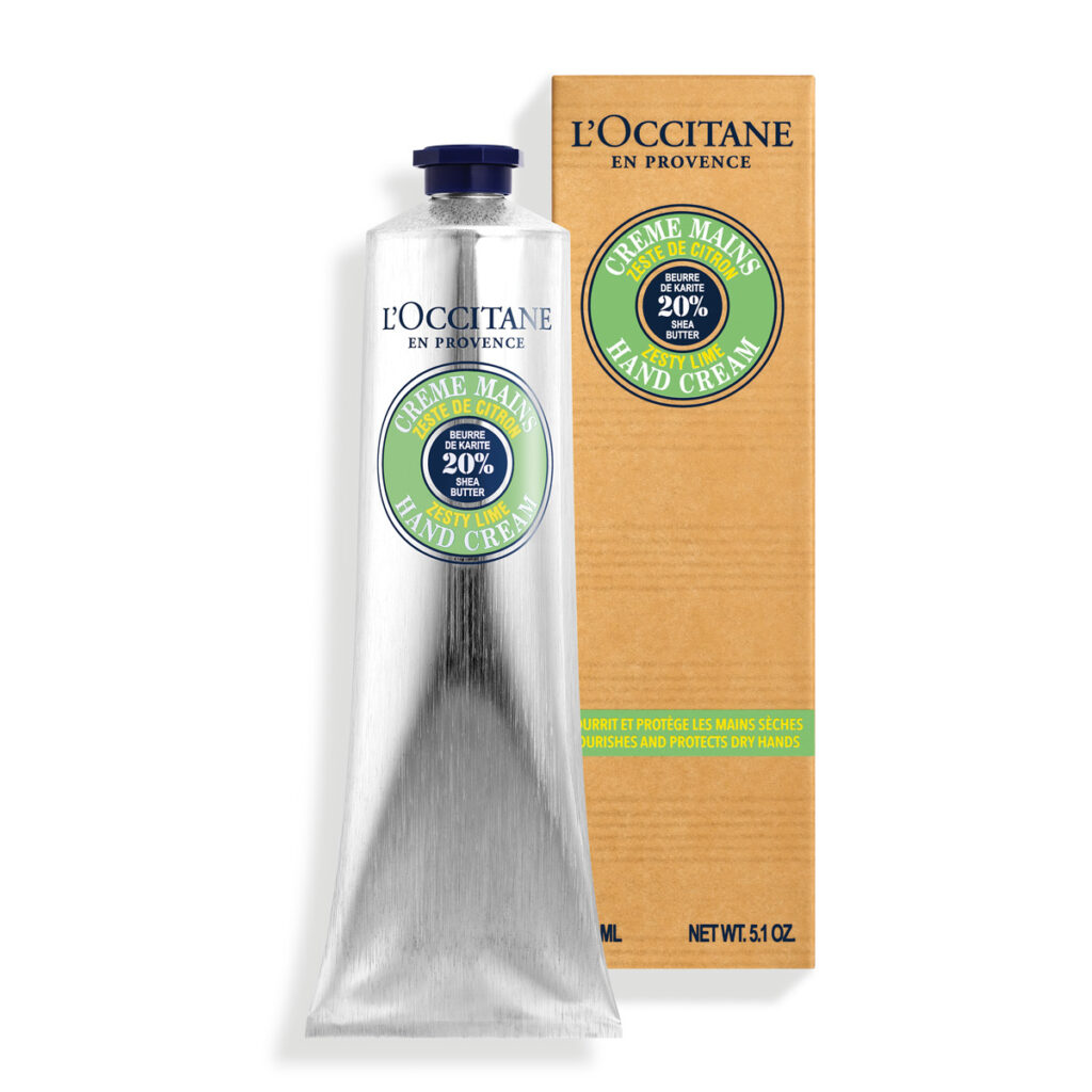 Krema za roke Dražestna limeta s karitejevim maslom 150 ml 02